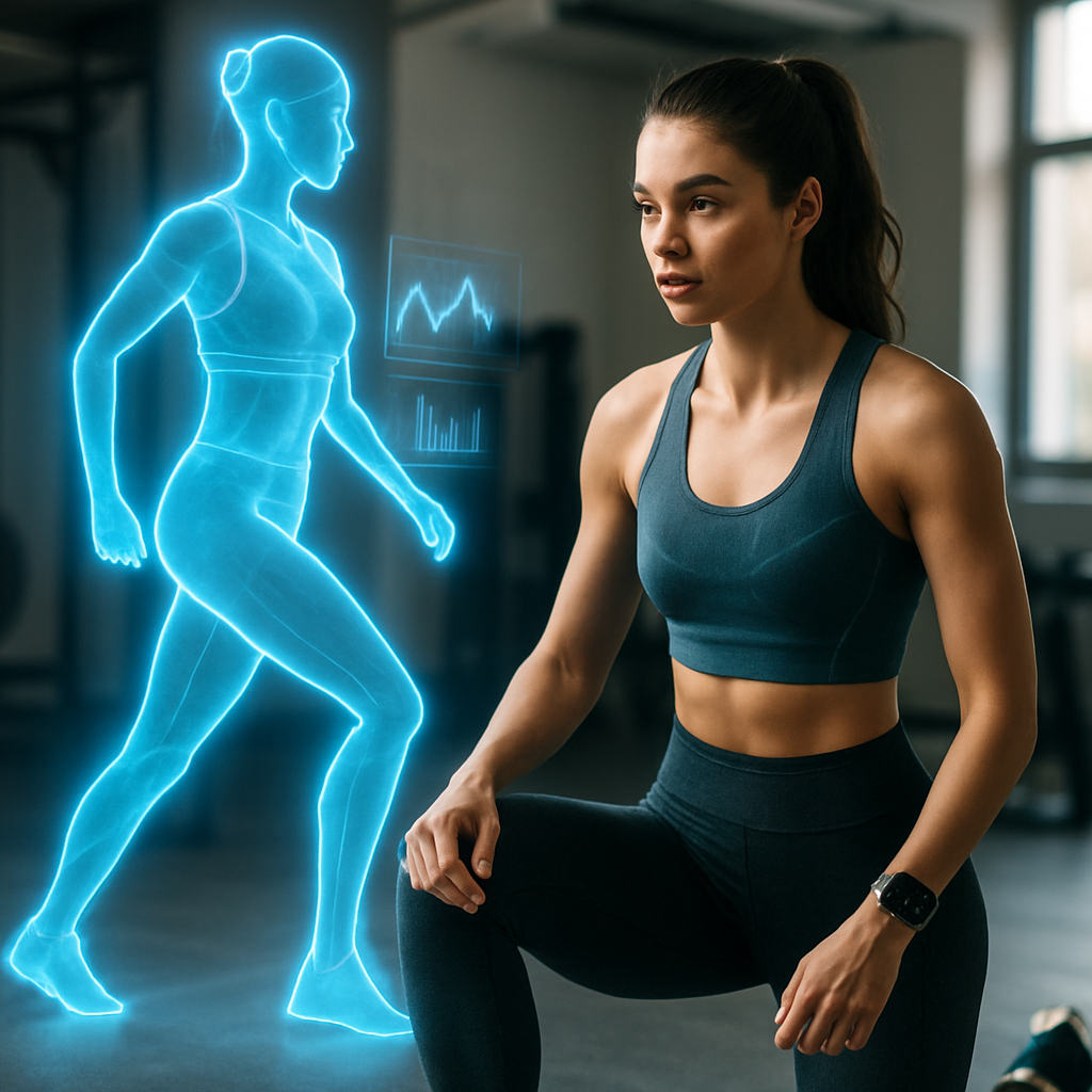 Virtual trainer helping user achieve smarter workouts